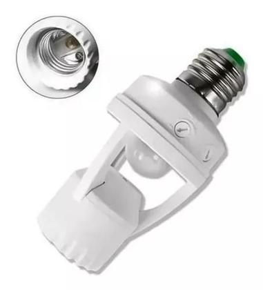 Imagem de Kit 4 Sensor Presença C/ Fotocélula P/ Lâmpada Soquete E27