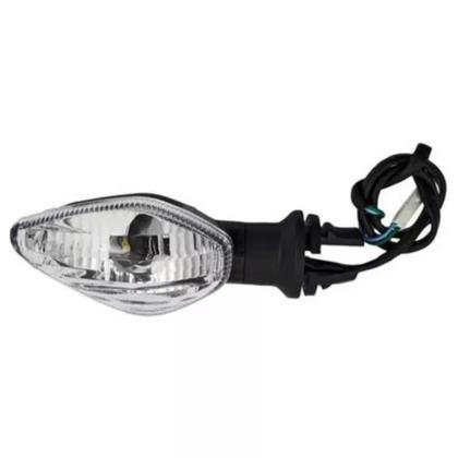 Imagem de Kit 4 Seta Moto Titan 160 2014/2021 Lente Cristal + Lampadas