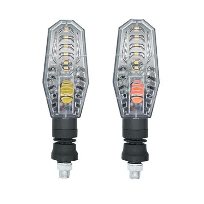 Imagem de Kit 4 Setas Pisca de Led Dianteiro E Traseiro Modelo PF01 Para Moto Honda CG 125 FAN 2016 2017 2018201920202021