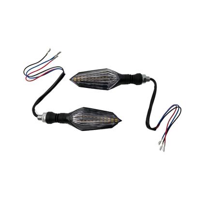 Imagem de KIT 4 Setas Sequenciais Led Universal Pisca Azul P43S Moto CBX 250 TWISTER 2004 2005 2006 2007 2008 2009 2010 2011 2012