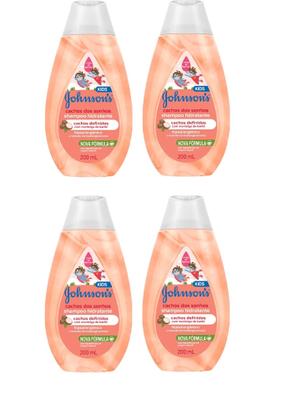 Imagem de Kit 4 Shampoo Kids Cachos Dos Sonhos 400 ml - Johnson's