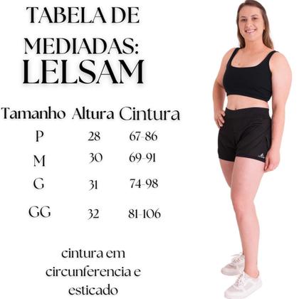 Imagem de Kit 4 short feminino 2 em 1 para academia treino com bolso para celular anti assadura proteção UV