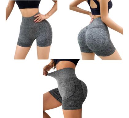 Imagem de Kit 4 Short Levanta Bumbum Feminino Fitness Academia Yoga