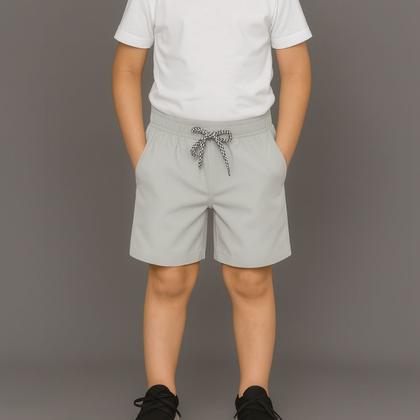 Imagem de Kit 4 Shorts Infantil Tactel Masculino com Cós Elástico e Cordão Conforto e Estilo para o Dia a Dia