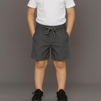 Imagem de Kit 4 Shorts Infantil Tactel Masculino com Cós Elástico e Cordão Conforto e Estilo para o Dia a Dia