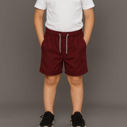 Imagem de Kit 4 Shorts Infantil Tactel Masculino com Cós Elástico e Cordão Conforto e Estilo para o Dia a Dia