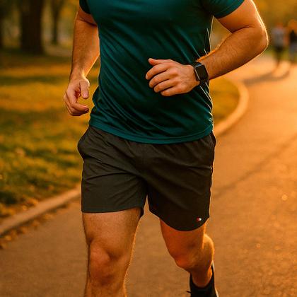 Imagem de Kit 4 Shorts Masculinos Sandrini Tactel Elástico Leve e Confortável