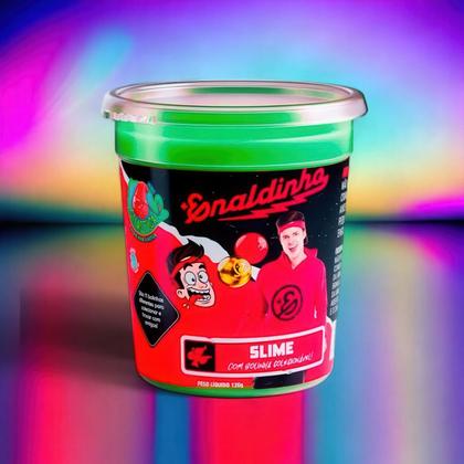 Imagem de Kit 4 Slime Gelástica Colecionável Enaldinho (Com Bolinha Surpresa) - Cores Sortidas - 120 Gramas