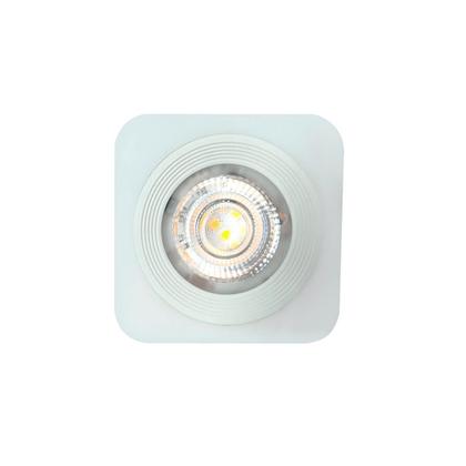 Imagem de Kit 4 Spot LED Sobrepor Quadrado Branco 5W 6000K Branca Quente Bivolt Kian