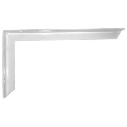 Imagem de Kit 4 Suporte Mão Francesa Reforçada Bancada Nicho 40Cm Branca