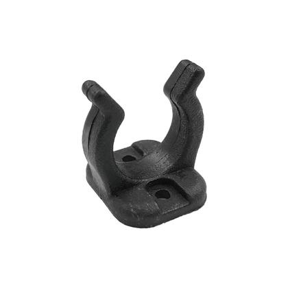 Imagem de Kit 4 Suportes Para Tubo 19MM em Plástico Preto