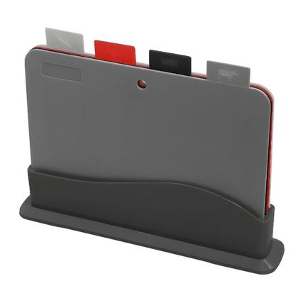 Imagem de Kit 4 Tábuas De Corte Com Suporte Powermaid