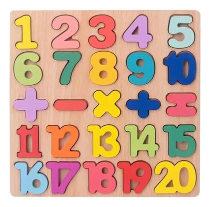Imagem de Kit 4 Tabuleiros Educativo Pedagógico Alfabeto Letras Número