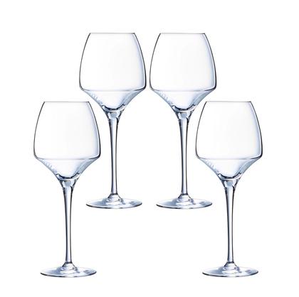 Imagem de Kit 4 Taças de Vinho Elegante Cristal Arcoroc OpenUp 400ml