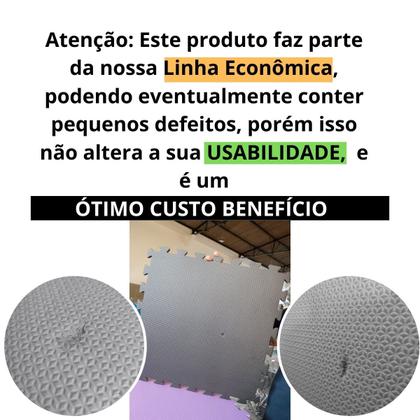 Imagem de Kit 4 Tapete Infantil Emborrachado Em EVA Medida De 50X50X1 CM Colorido Para Bebê Criança Infantil Decoração Interativo Tatame Piso Placa