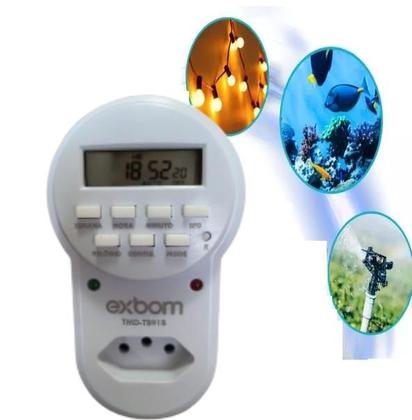 Imagem de Kit 4 Temporizador Timer Digital Lcd Programável Bivolt