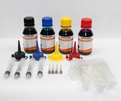 Imagem de Kit 4 Tinta Para Brother MFC-585CW LC61 LC-61 100ml Linha Platinum