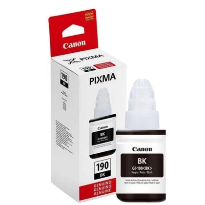 Imagem de kit 4 tintas para G3110 G3111 G2110 G4110 G4111GI-190 GI190 Canon MegaTank