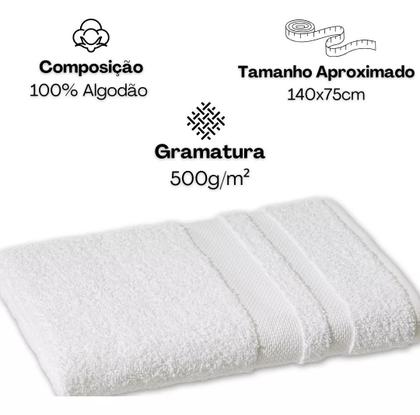 Imagem de Kit 4 Toalha De Banho Esmeralda 100% Algodão Toalha Para Salão De Beleza Estética Pousada Hotéis