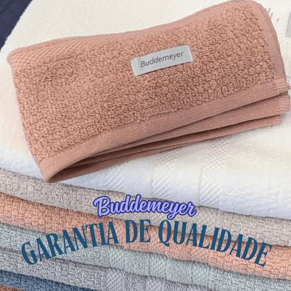 Imagem de Kit 4 Toalhas Buddemeyer Vanilla Extra Soft Azul  2 banho e 2 rosto