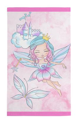 Imagem de Kit 4 Toalhas De Banho Menina Algodão 115x65cm Teka Kids Candy