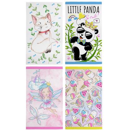 Imagem de Kit 4 Toalhas De Banho Menina Algodão 115x65cm Teka Kids Candy