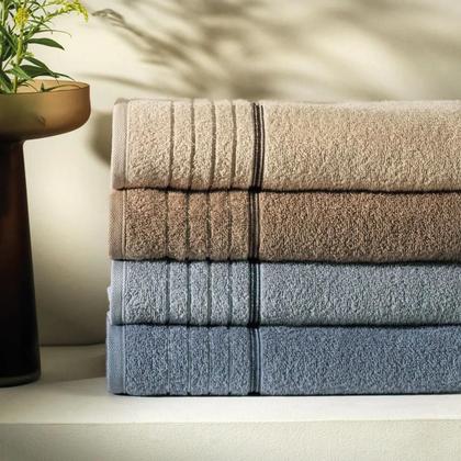 Imagem de Kit 4 Toalhas De Rosto Karsten Algodão Premium