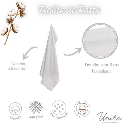Imagem de Kit 4 Toalhas De Rosto Karsten Algodão Premium