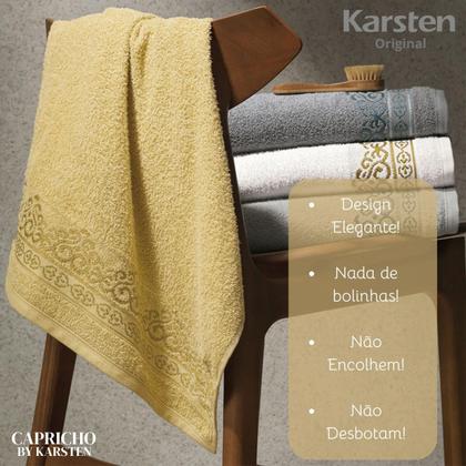 Imagem de Kit 4 Toalhas De Rosto Karsten Algodão Premium