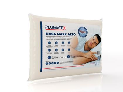 Imagem de Kit 4 Travesseiro Nasa X Alto Viscoelástico Maxx  Plumatex