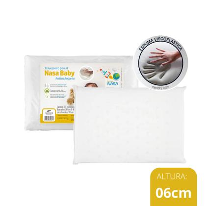 Imagem de Kit 4 Travesseiros Baby Nasa - Viscoelástico Macio