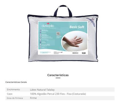 Imagem de Kit 4  Travesseiros Basic Soft