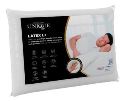 Imagem de Kit 4 Travesseiros Sintético De Latex+ Unique Plumatex70x14