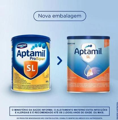 Imagem de kit 4 un. Aptamil SL 800g - 0-3 anos