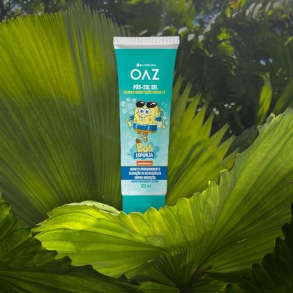 Imagem de Kit 4 Un Gel pós sol OAZ Bob esponja 120ml