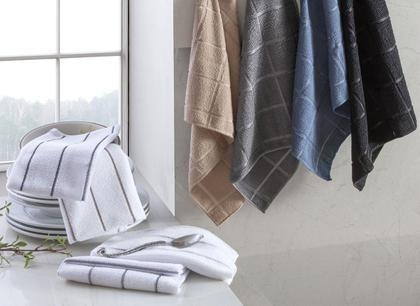 Imagem de Kit 4 Un Panos de Copa Preto e Branco 40x48cm-Jolitex Deluxe