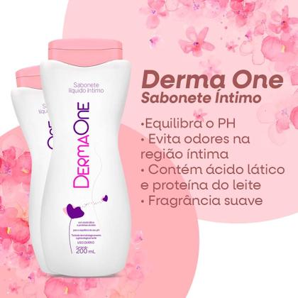 Imagem de Kit 4 und Dermaone Sabonete Íntimo Tradicional 200ml