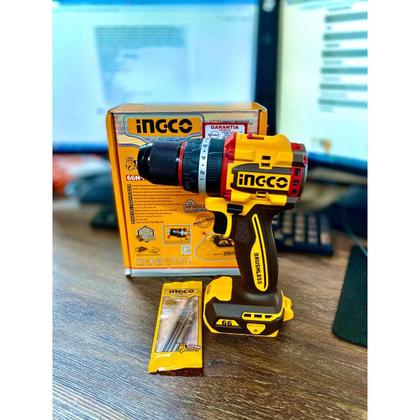 Imagem de Kit 4 unidades - ingco parafusadeira furadeira bl c impacto 1/2pol 20v linha p20s