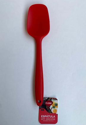 Imagem de Kit 4 Utensílios De Silicone Colher Espátula Raspadora Concha