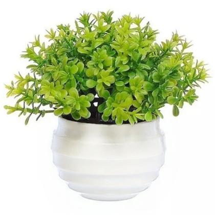 Imagem de Kit 4 Vasos Vasinhos Plantas Flores Artificial Decoração
