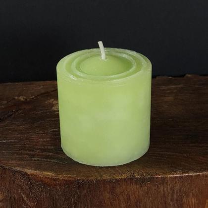 Imagem de Kit 4 Vela Capim-limão Decorativa Aromática Vegana Artesanal