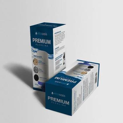 Imagem de Kit 4 velas para filtro oasis alcalina tripla ação premium