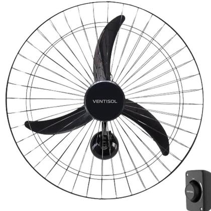 Imagem de Kit 4 Ventiladores De Parede Ventisol Oscilante 60cm 220V Potente Comercial
