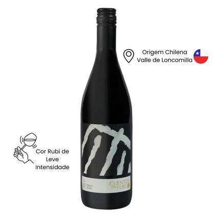 Imagem de Kit 4 Vinhos Chilenos Pinot Noir Rosé Carmenere Sauvignon Blanc e Branco Suave Cuentos del Fuego