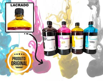 Imagem de Kit 4 x 250ml Compatível Tinta Impressora HP DesingJet 500 130 400 Alta Qualidade Kings Of Ink