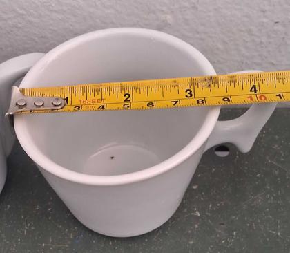 Imagem de kit 4 xicara chá /cafécafé 190 ml cabo prático