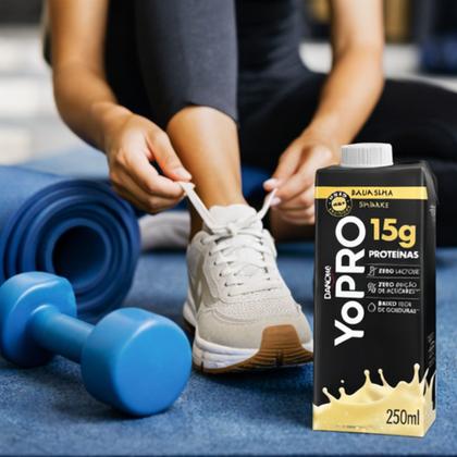 Imagem de Kit 4 YOPRO Baunilha Shake 15g de Proteínas 250ml