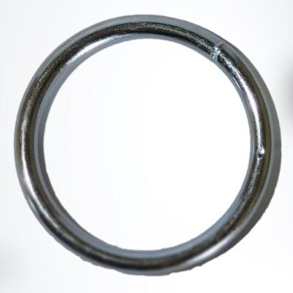 Imagem de KIT 40 ARGOLA PARA SELARIA AÇO CARBONO ZINCADA 38X4mm LEVE GS