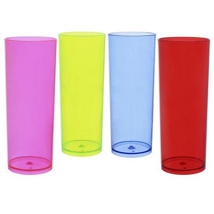 Imagem de KIT 40 Copos Long Drink 350ml Acrilico Premium  Liso Sem Gravar