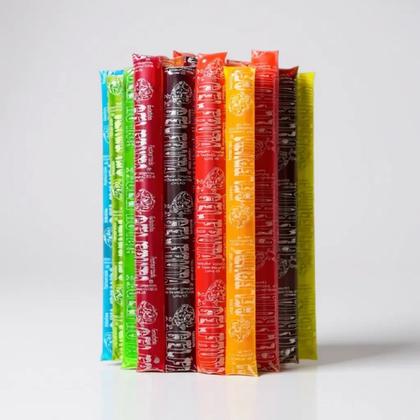 Imagem de Kit 40 Geladinho 100ml Gelfruta Gelinho de frutas sortidas